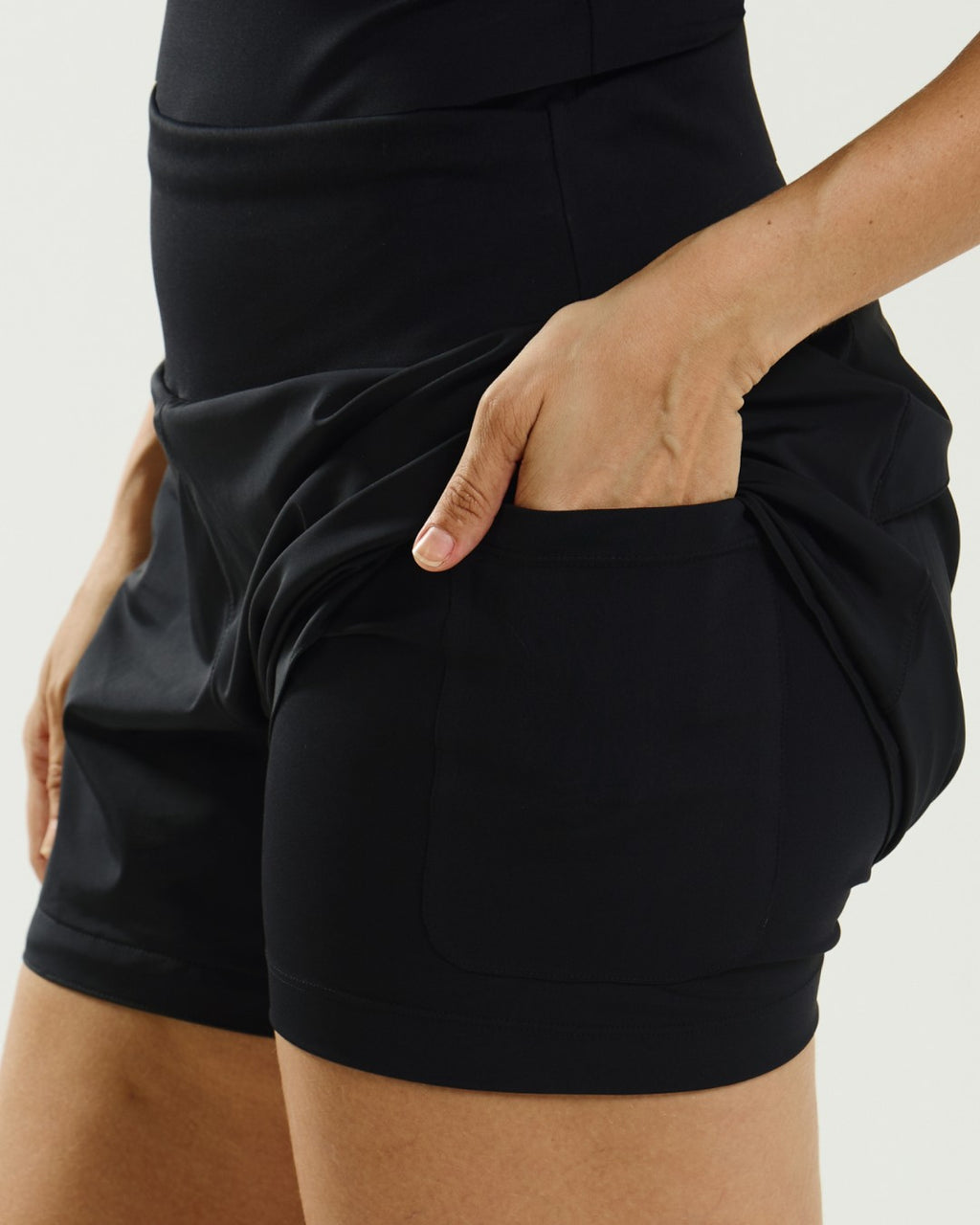 Short Majors Cintura Alta Com Compressão Interna