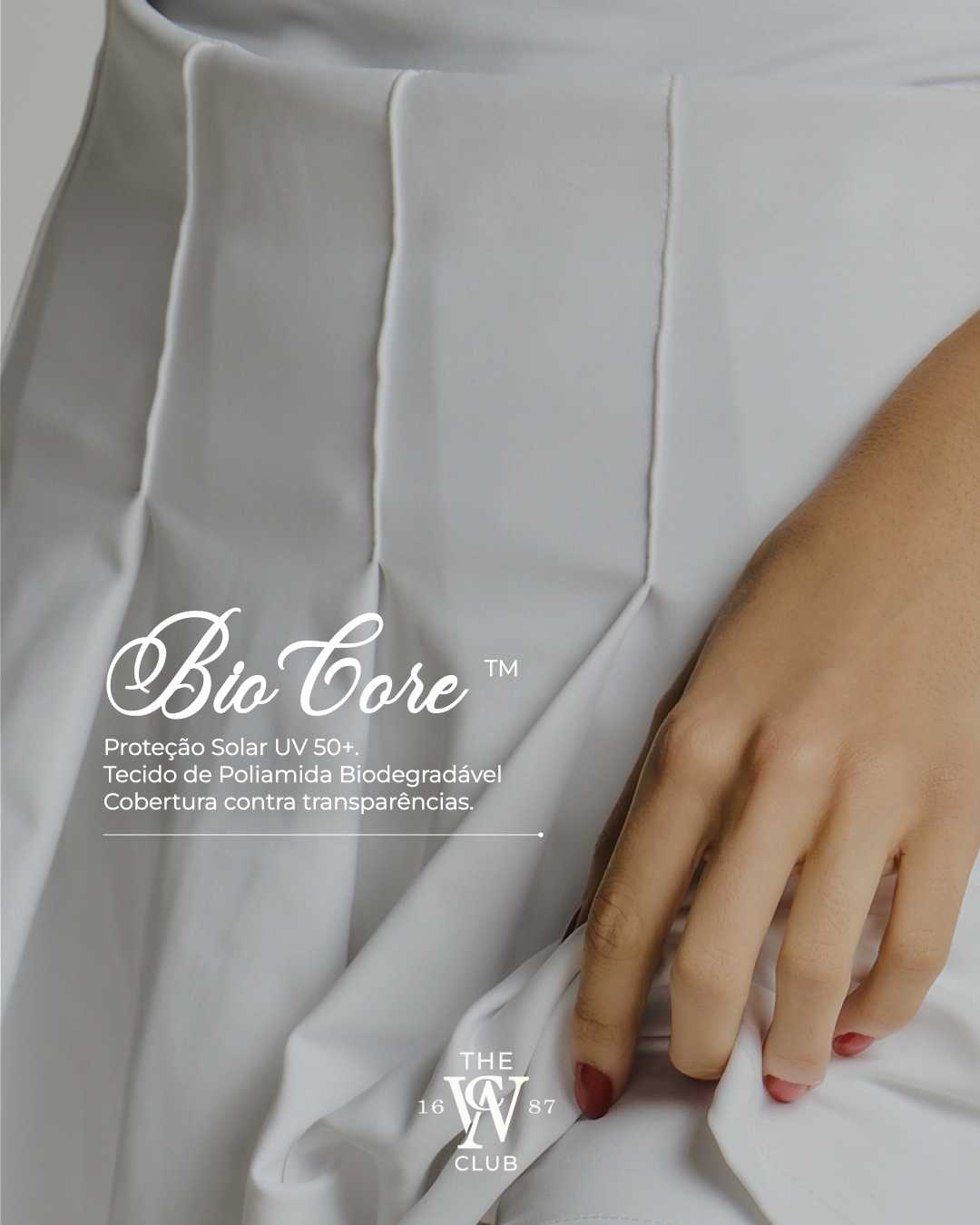 Saia Sportclub com Short Compressivo Interno