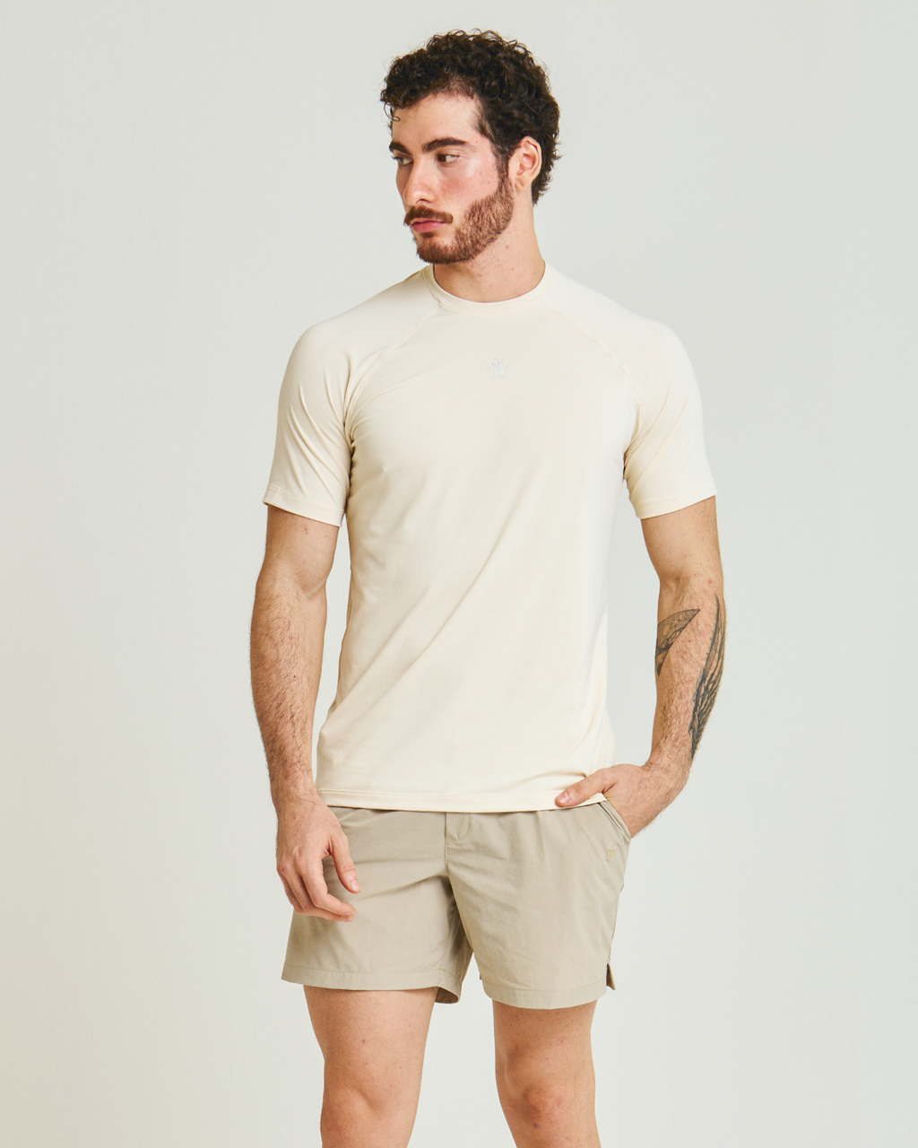 Short Savile Tactel de Poliamida Masculino