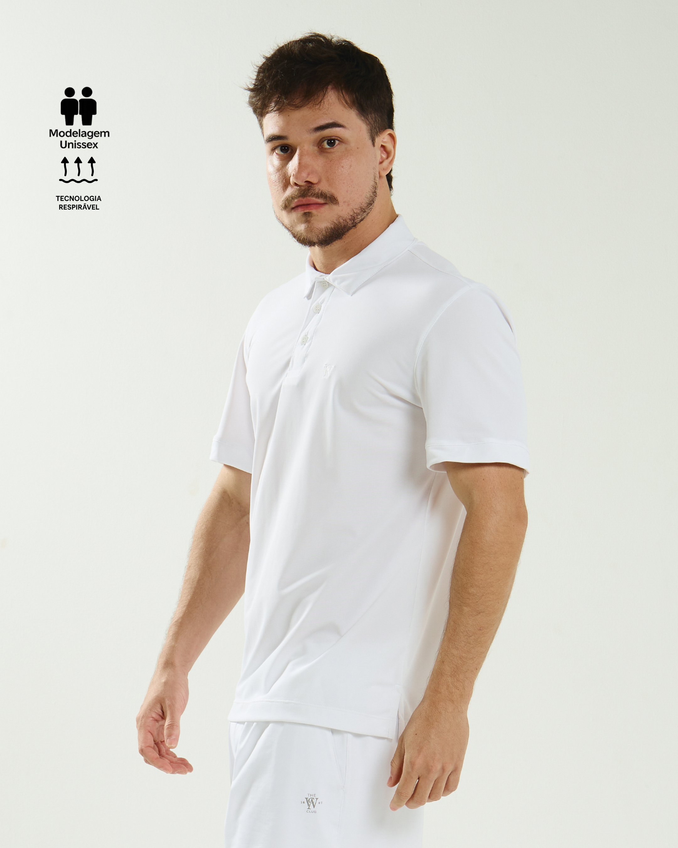 Polo SportClub com Bordado