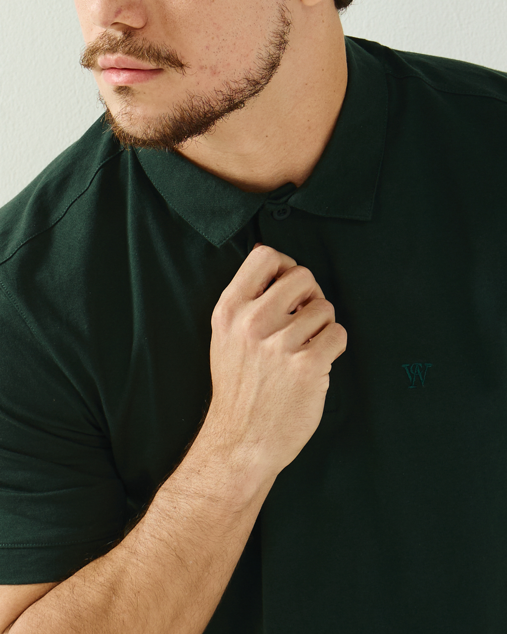 Polo Classic Algodão com Bordado