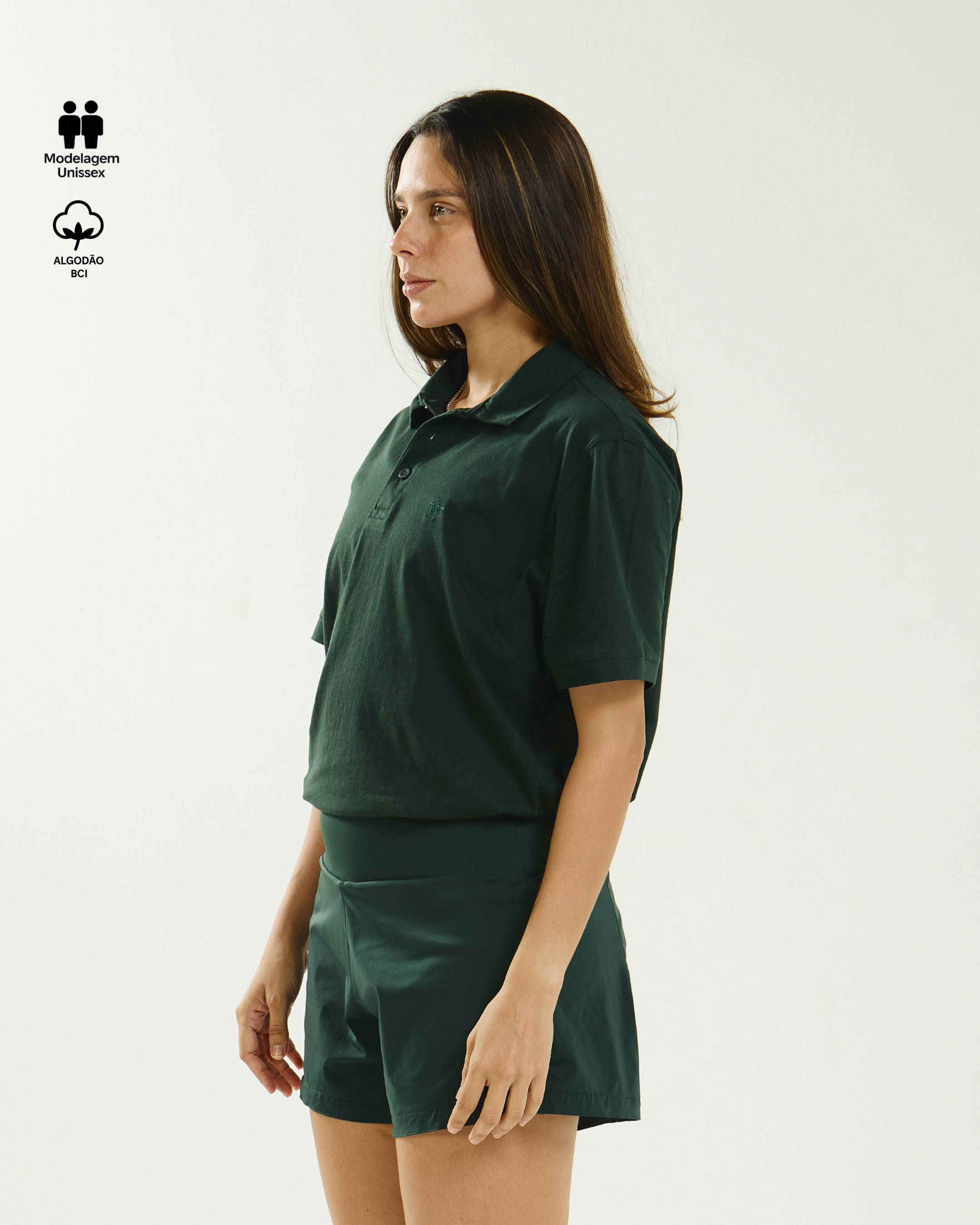 Polo Classic Algodão com Bordado