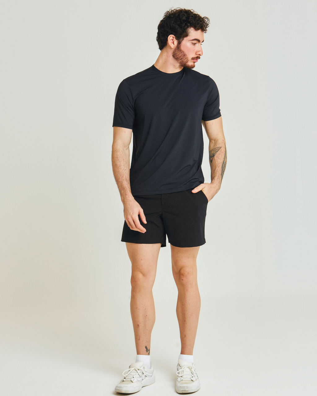 Short Savile Tactel de Poliamida Masculino