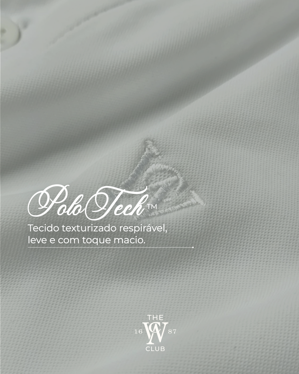 Polo SportClub com Bordado