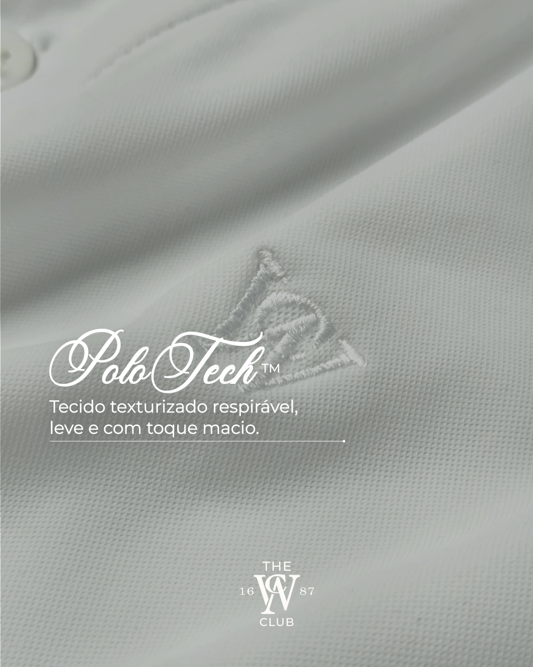 Polo SportClub com Bordado